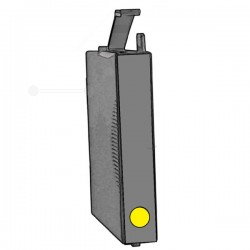 Epson  (T0544) Compatible Ink cartridge yellow(T0544)