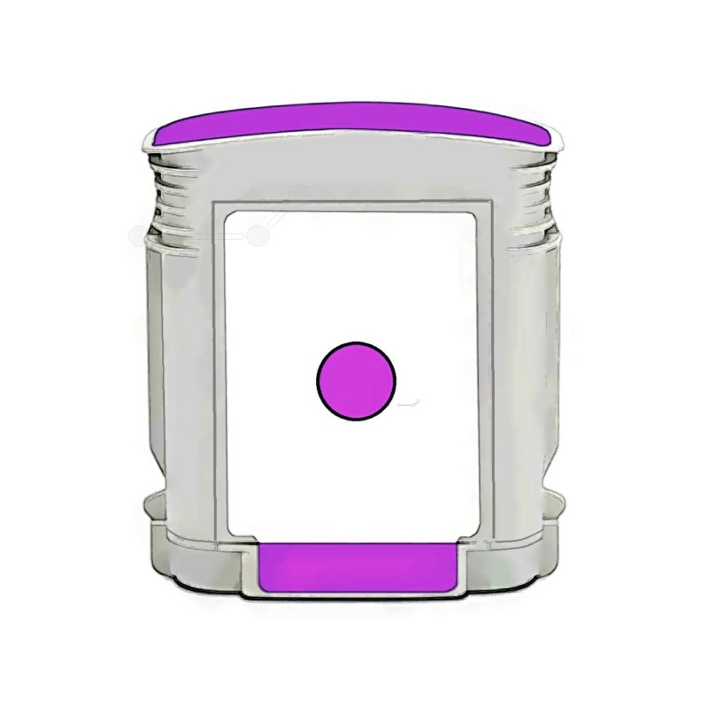 HP  (10) Compatible Ink cartridge magenta(10)