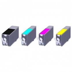 Canon  (PGI-520PGBK) Compatible Ink cartridge multi pack Bk,C,M,Y(PGI-520PGBK)