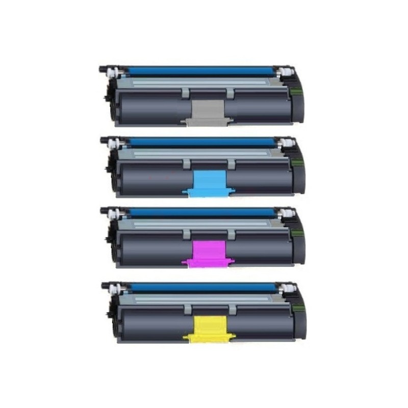 Konica Minolta  (171-0595-001) Compatible Toner MultiPack Bk,C,M,Y(171-0595-001)
