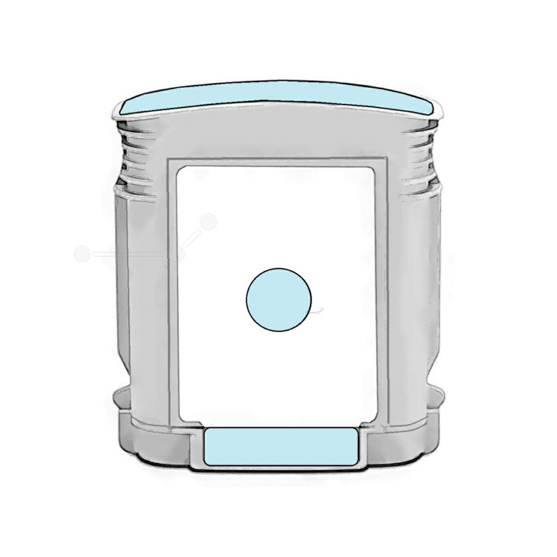 HP  (85) Compatible Ink cartridge light cyan(85)