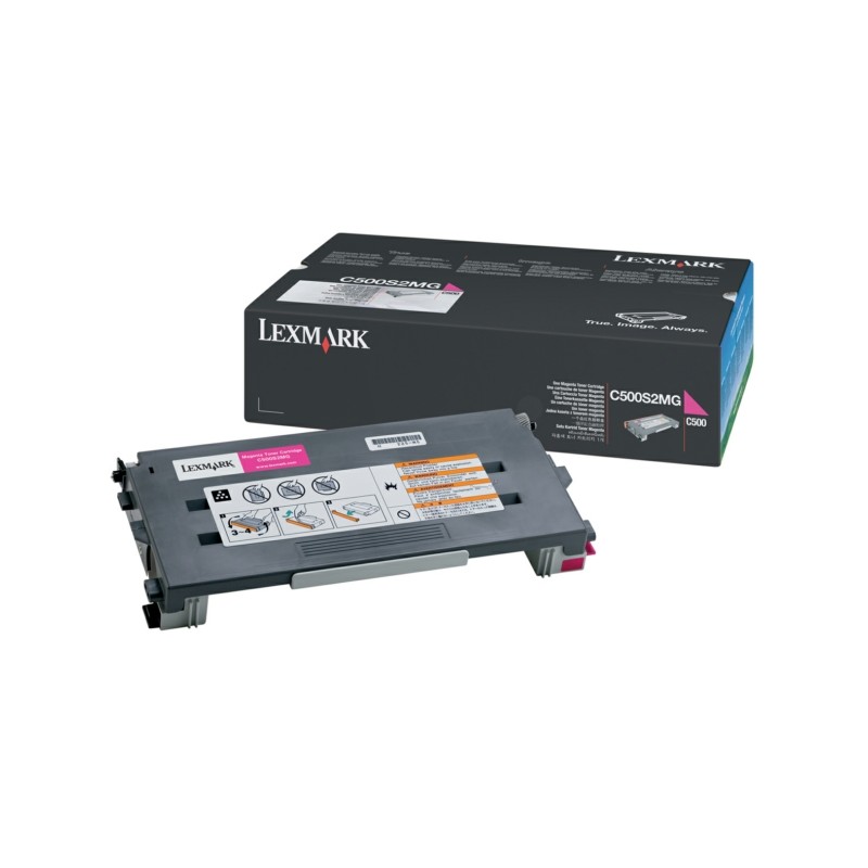 Lexmark Original Toner magenta (C500S2MG)