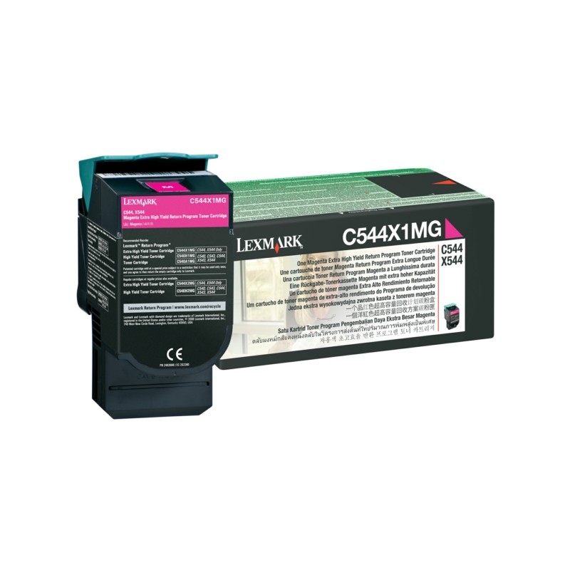 Lexmark Original Toner magenta return program (C544X1MG)