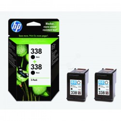 HP  (338) Original Printhead cartridge black twin pack (CB331EE)