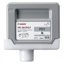 Canon  (PFI-301 PGY) Original Ink cartridge gray bright (1496B001)