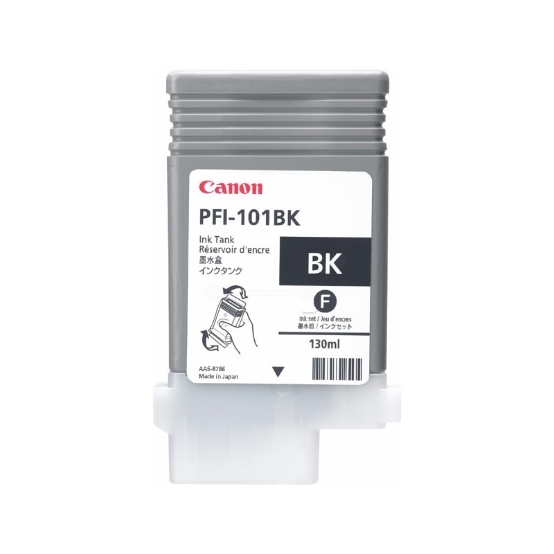 Canon  (PFI-101 BK) Original Ink cartridge black (0883B001)