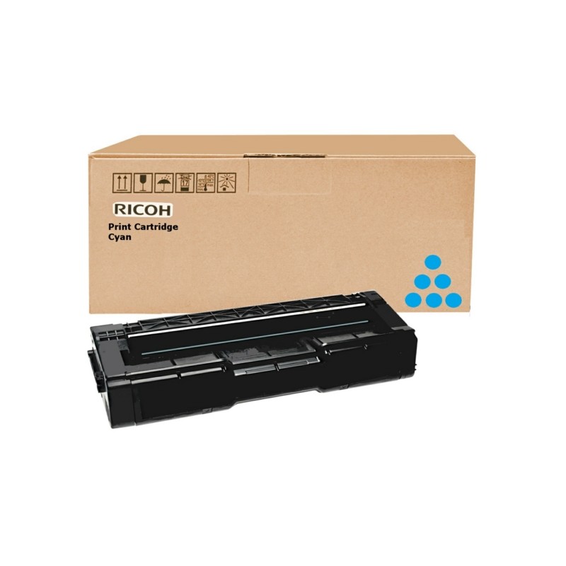 Ricoh  (TYPE SPC 310 HE) Original Toner cyan (406349)