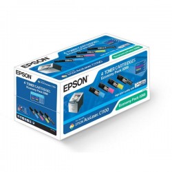 Epson  (0268) Original Toner Value-Kit (Bk,C,M,Y) (C13S050268)