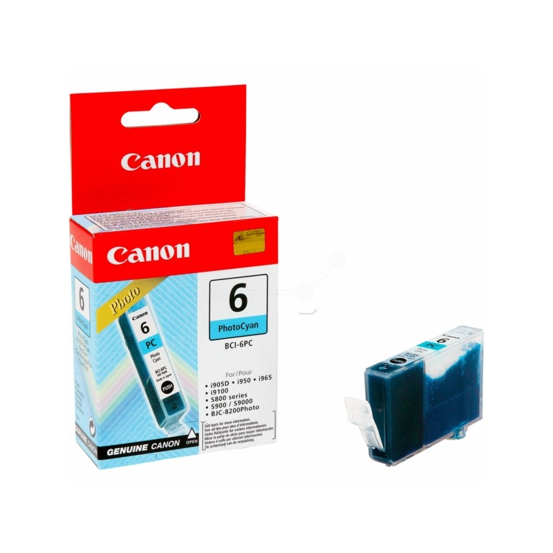 Canon  (BCI-6 PC) Original Ink cartridge bright cyan (4709A002)