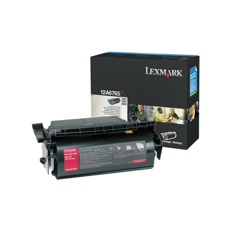 Lexmark Original Toner cartridge black (12A6765)