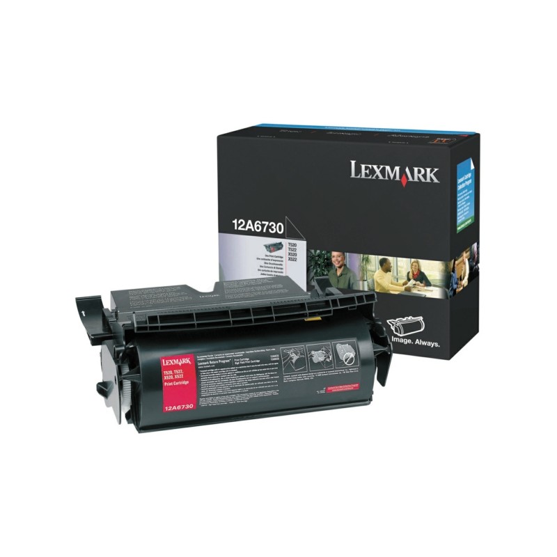 Lexmark Original Toner cartridge black (12A6730)