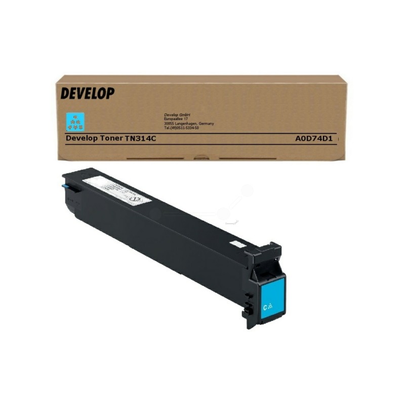Develop  (TN-314 C) Original Toner cyan (A0D74D1)