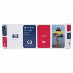 HP  (83) Original Ink cartridge magenta, UV-Ink (C4942A)