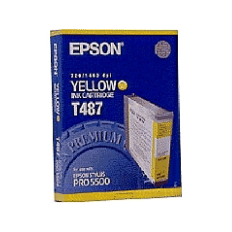 Epson  (T487) Original Ink cartridge yellow (C13T487011)