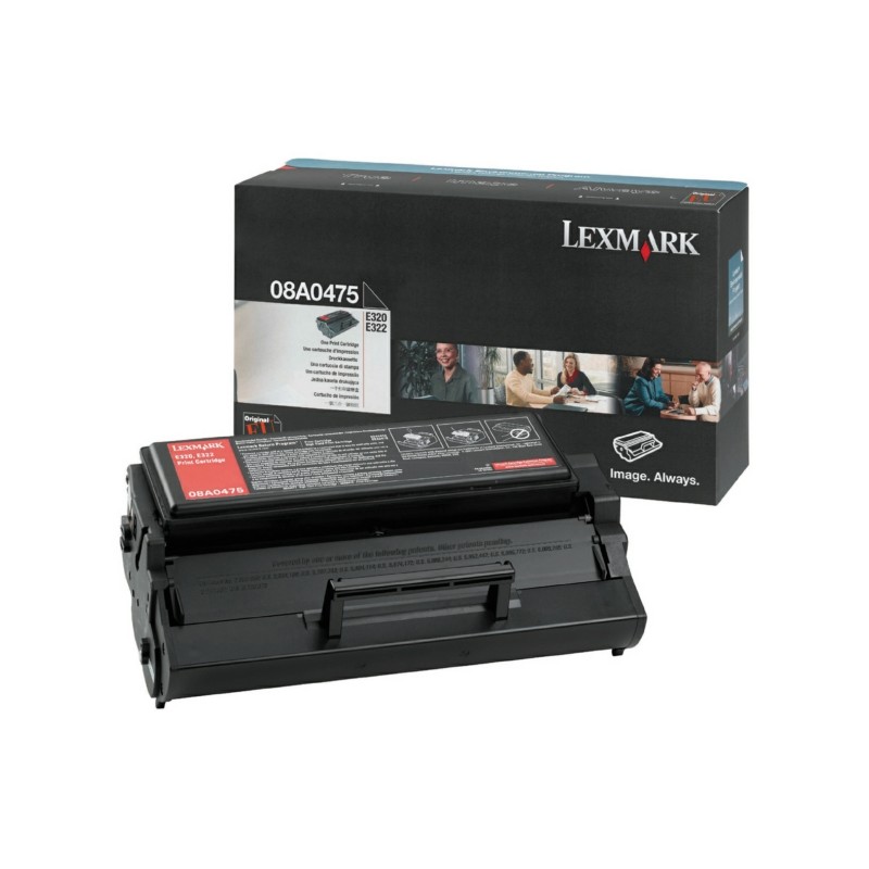 Lexmark Original Toner cartridge black (8A0475)