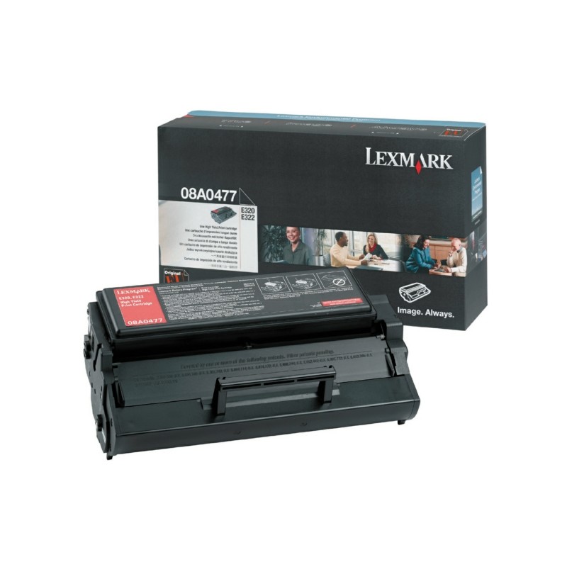 Lexmark Original Toner cartridge black (8A0477)