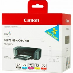 Canon  (PGI-72) Original Ink cartridge multi pack MBK,C,M,Y, R (6402B009)