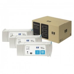 HP  (83) Original Ink cartridge cyan, UV-Ink (C5073A)