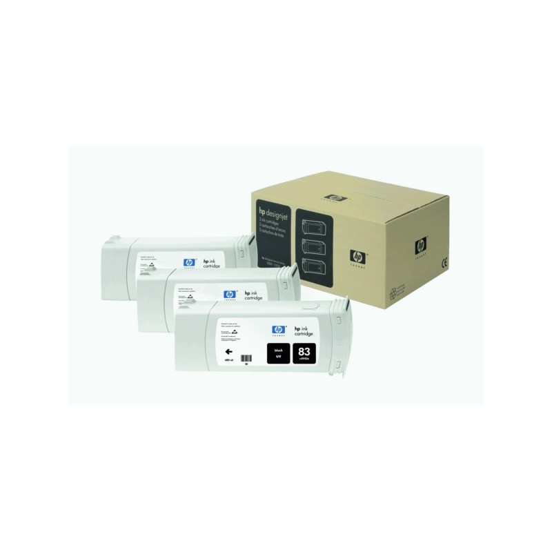 HP  (83) Original Ink cartridge black, UV-Ink (C5072A)