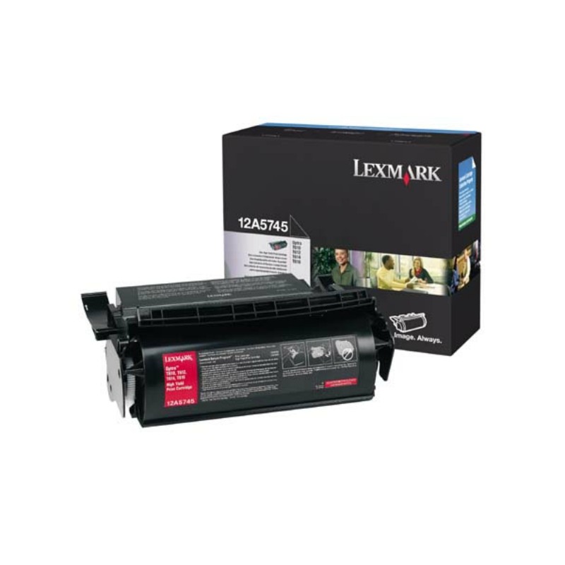 Lexmark Original Toner cartridge black (12A5745)