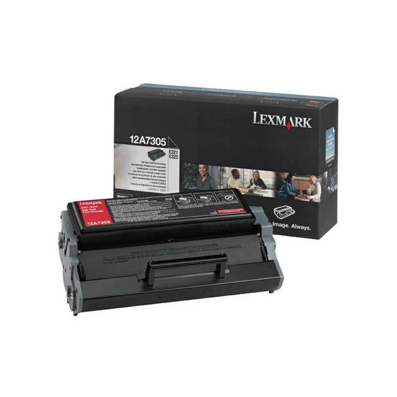 Lexmark Original Toner cartridge black (12A7305)