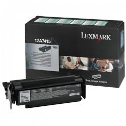 Lexmark Original Toner cartridge black return program (12A7415)