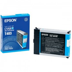 Epson  (T483) Original Ink cartridge cyan (C13T483011)