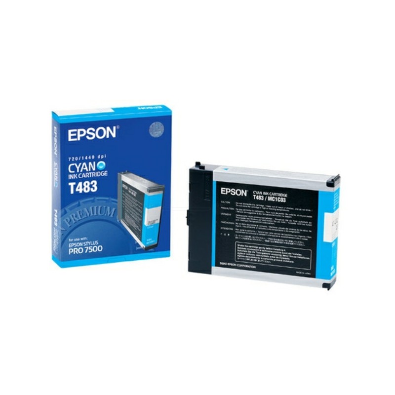 Epson  (T483) Original Ink cartridge cyan (C13T483011)