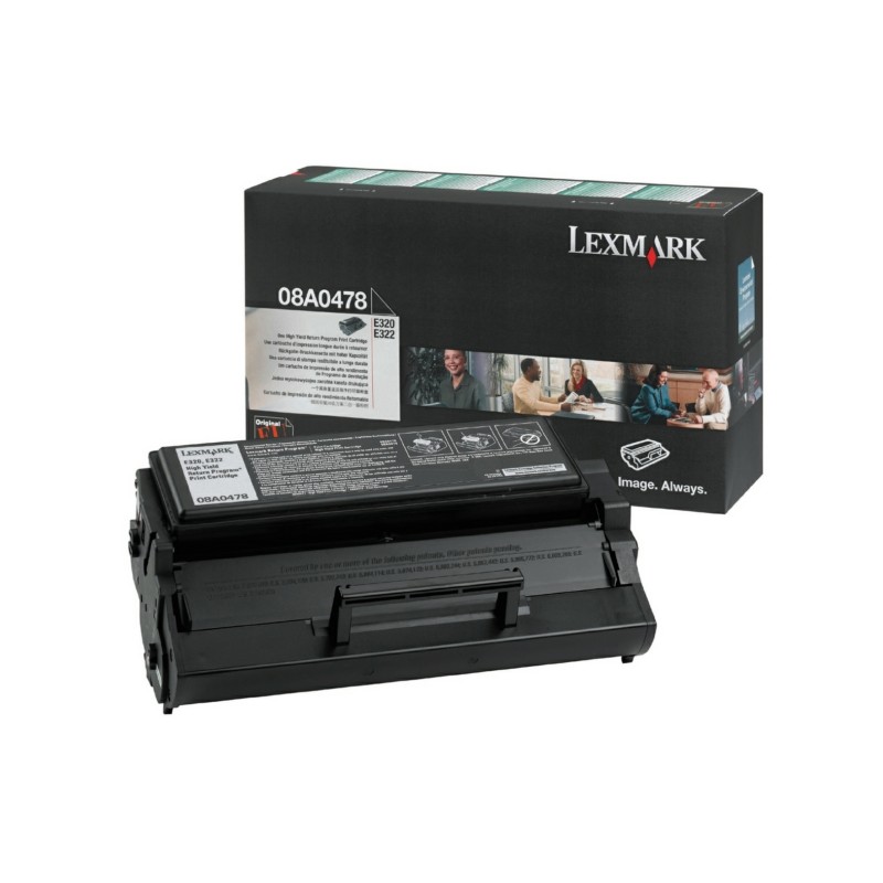 Lexmark Original Toner cartridge black return program (8A0478)