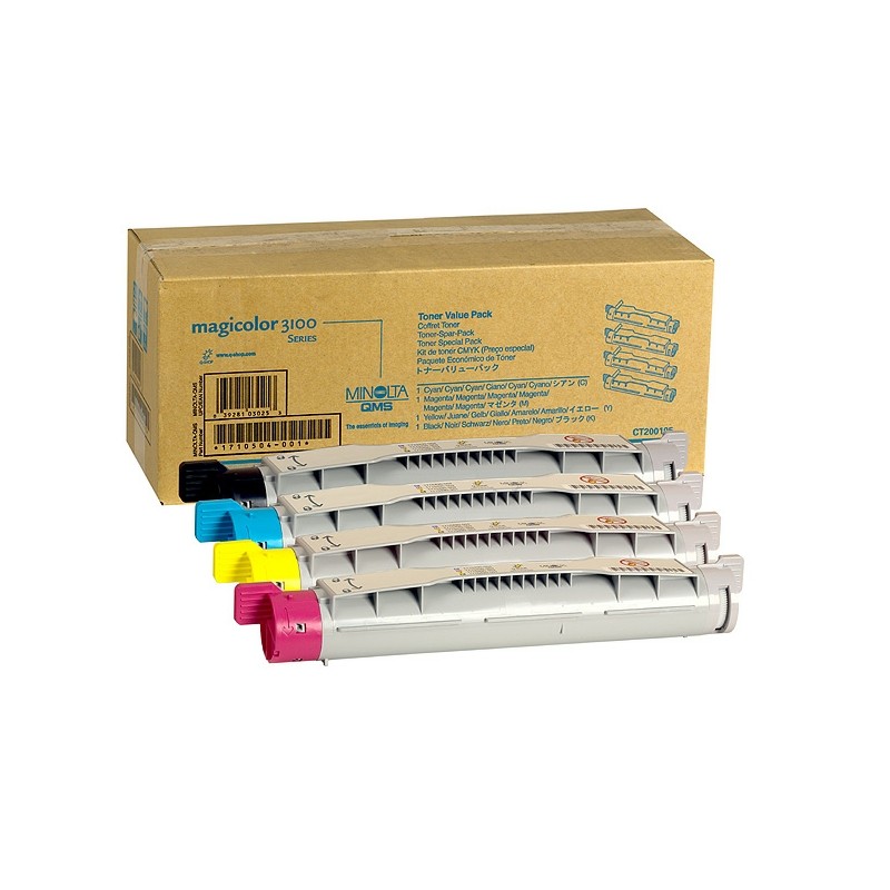 Konica Minolta Original Toner Value-Kit (Bk,C,M,Y) (9960A1710504001)