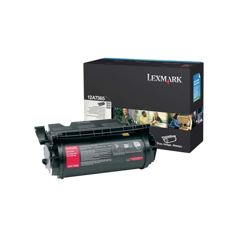 Lexmark Original Toner cartridge black (12A7365)