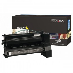 Lexmark Original Toner cartridge yellow (15G031Y)