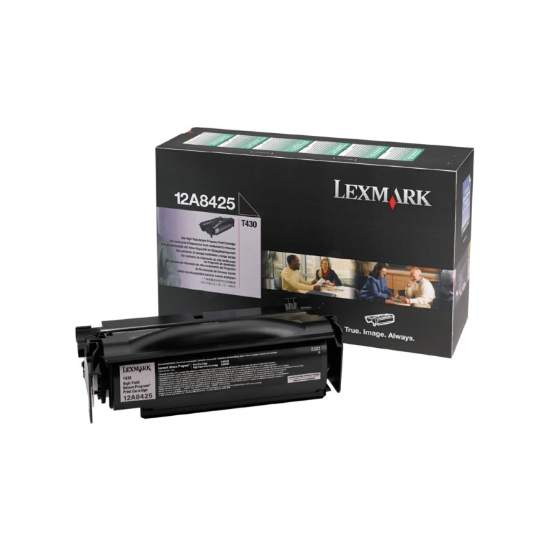 Lexmark Original Toner cartridge black return program (12A8425)
