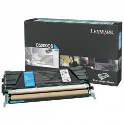 Lexmark Original Toner-kit cyan return program (C5200CS)
