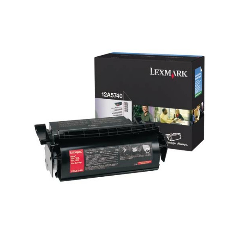 Lexmark Original Toner cartridge black (12A5740)