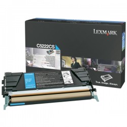 Lexmark Original Toner-kit cyan (C5222CS)
