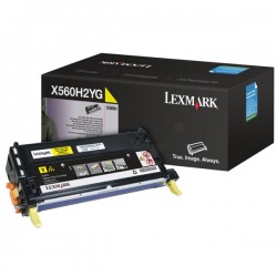 Lexmark Original Toner cartridge yellow (X560H2YG)