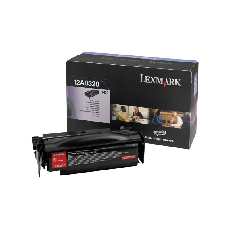 Lexmark Original Toner cartridge black (12A8320)