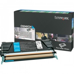 Lexmark Original Toner-kit cyan return program (C5240CH)