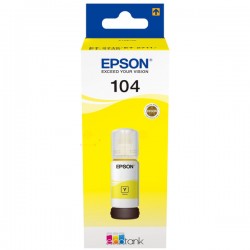 Epson  (104) Original Ink cartridge yellow (C13T00P440)