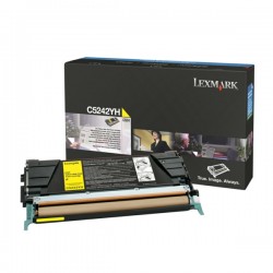 Lexmark Original Toner-kit yellow (C5242YH)