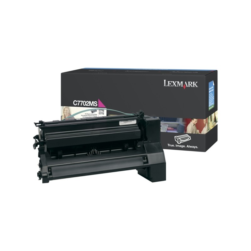 Lexmark Original Toner cartridge magenta (C7702MS)