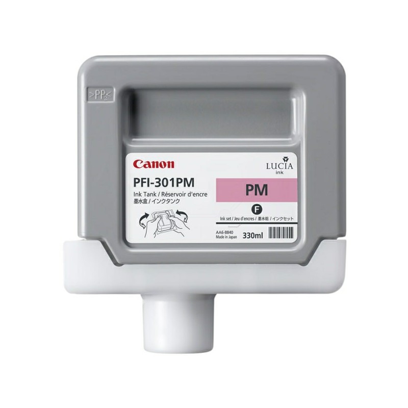 Canon  (PFI-301 PM) Original Ink cartridge bright magenta (1491B001)
