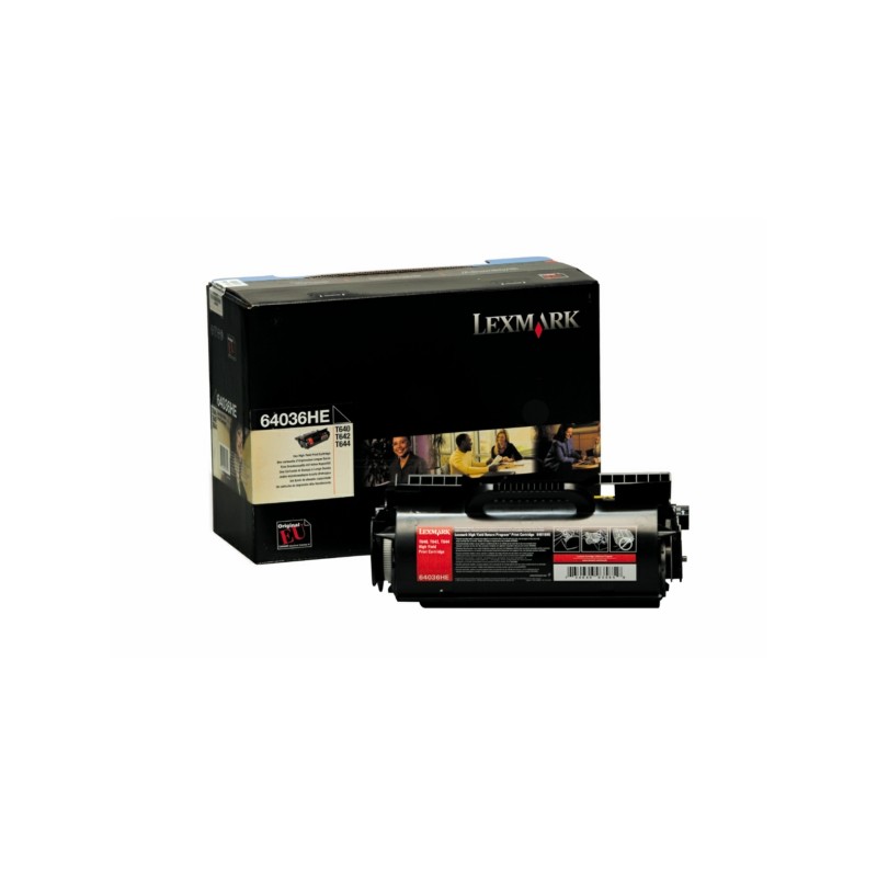 Lexmark Original Toner cartridge black (64036HE)