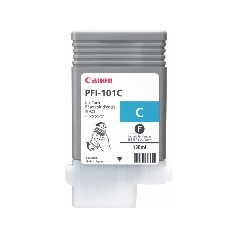 Canon  (PFI-101 C) Original Ink cartridge cyan (0884B001)