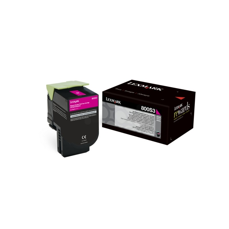 Lexmark  (800S3) Original Toner-kit magenta (80C0S30)