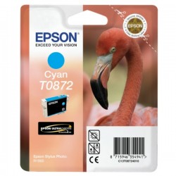Epson  (T0872) Original Ink cartridge cyan (C13T08724010)