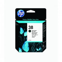 HP  (38) Original Ink cartridge black matt (C9412A)