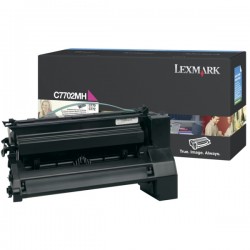 Lexmark Original Toner cartridge magenta (C7702MH)