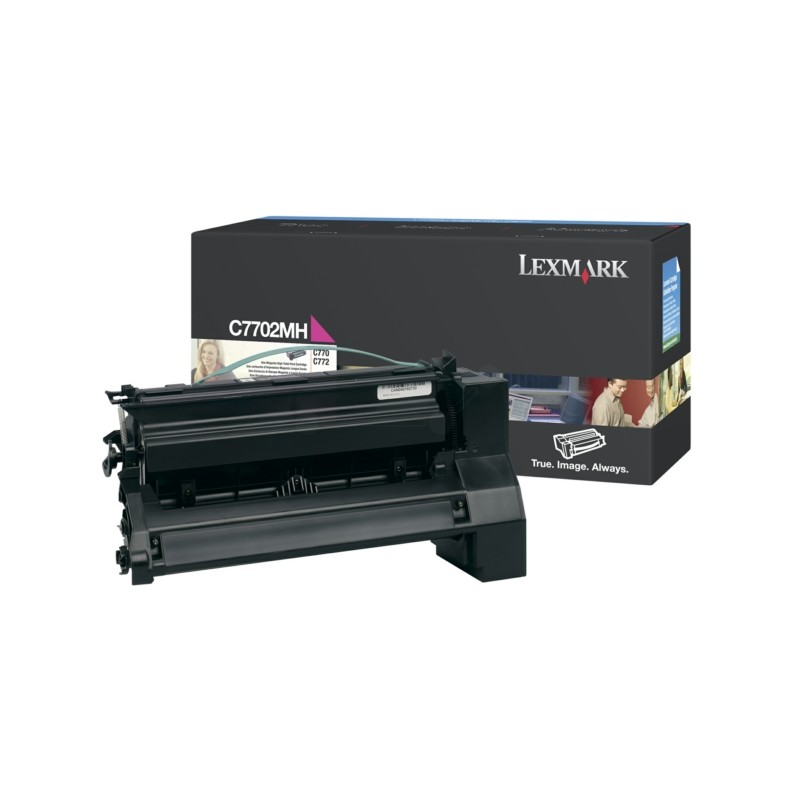 Lexmark Original Toner cartridge magenta (C7702MH)